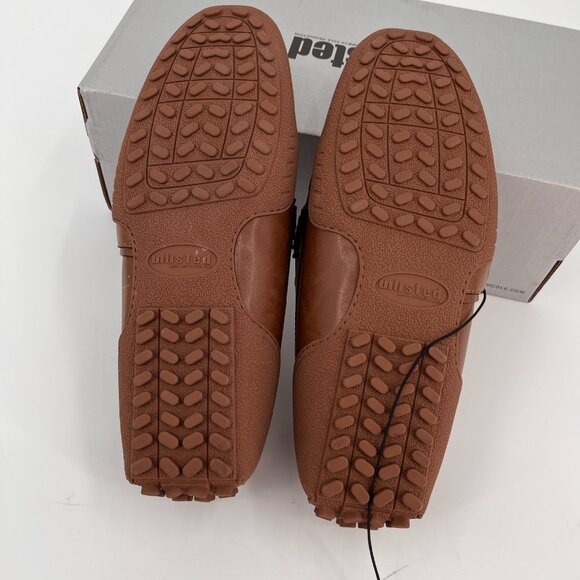 Unlisted by Kenneth Cole Owen Belt Driver Loafer Size 11M Cognac Brown Slip On - Picture 11 of 12